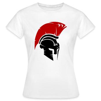 Spartan - Women's T-Shirt - white - Front - AI Model Female 172 dark (172cm)