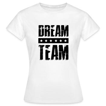 Équipe de rêve - T-shirt Femme - blanc - Devant - AI Model Female 172 dark (172cm)
