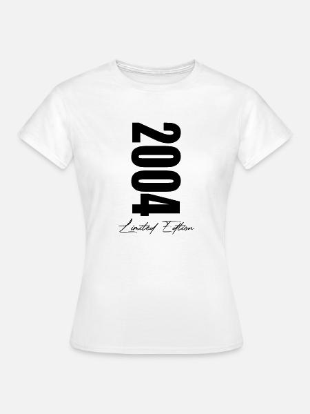 18. Geburtstag Limited Edition 2004 - Frauen T-Shirt - Weiß