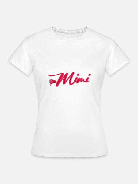 Mimi - Frauen T-Shirt - Weiß