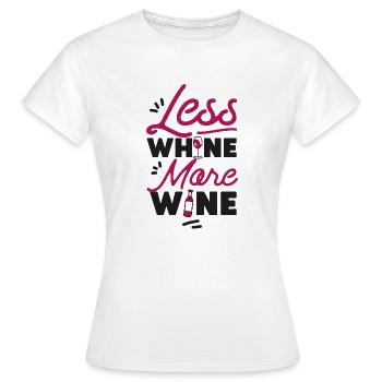 Sommelier Wine Drinking Tasting - Frauen T-Shirt - Weiß - Vorne - AI Model Female 172 dark (172cm)