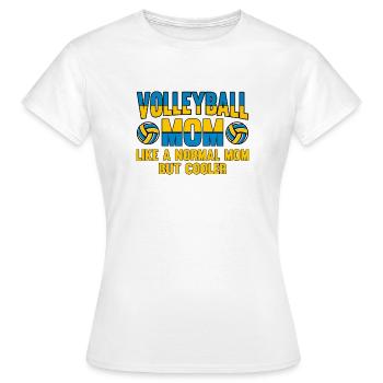 Volleyball Beach Volleyball - Women's T-Shirt - white - Front - AI Model Female 172 dark (172cm)