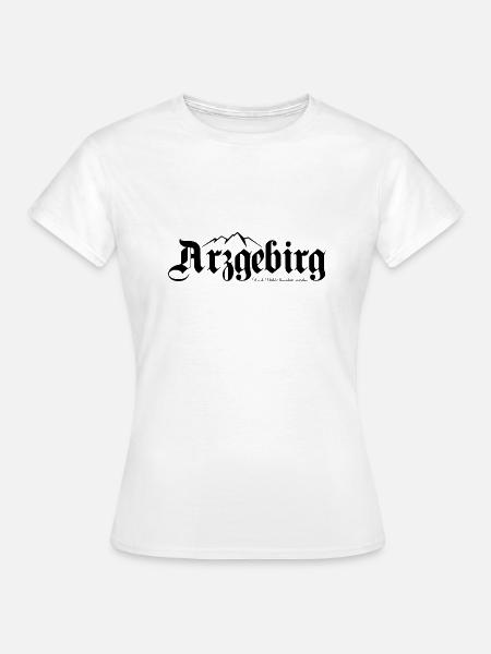 Erzgebirge Berg - Frauen T-Shirt - Weiß