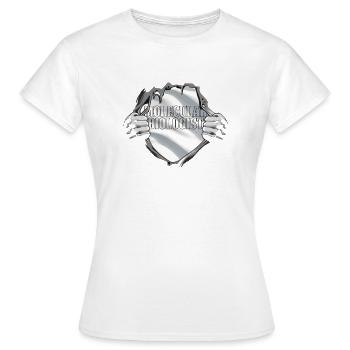 Biologiste Biologiste moléculaire - T-shirt Femme - blanc - Devant - AI Model Female 172 dark (172cm)
