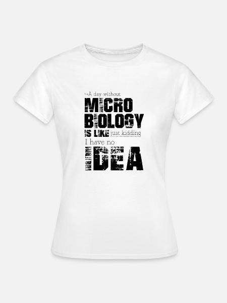 Mikrobiologie - Frauen T-Shirt - Weiß