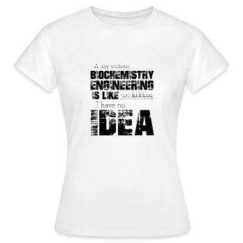 Biochemie - Frauen T-Shirt - Weiß - Vorne - AI Model Female 172 dark (172cm)