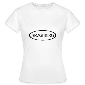Arzgebirg Kennzeichen - Frauen T-Shirt - Weiß - Vorne - AI Model Female 172 dark (172cm)