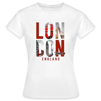 London Town - T-shirt Femme - blanc - Devant - AI Model Female 172 dark (172cm)