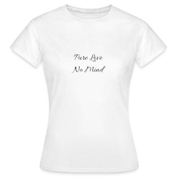 Pure Love Gift Idea - Women's T-Shirt - white - Front - AI Model Female 172 dark (172cm)