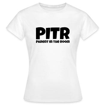 Parent dans la chambre - T-shirt Femme - blanc - Devant - AI Model Female 172 dark (172cm)