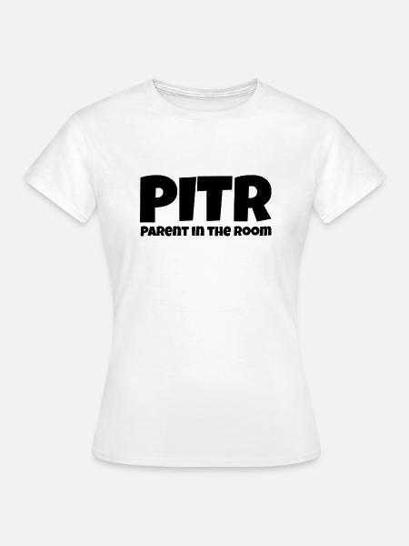 Parent in the room - Frauen T-Shirt - Weiß