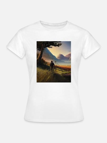 Excursionista - Camiseta mujer - blanco