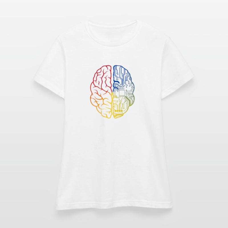 Programmer HTML - Developer Programming Brain Fun Women's T-Shirt