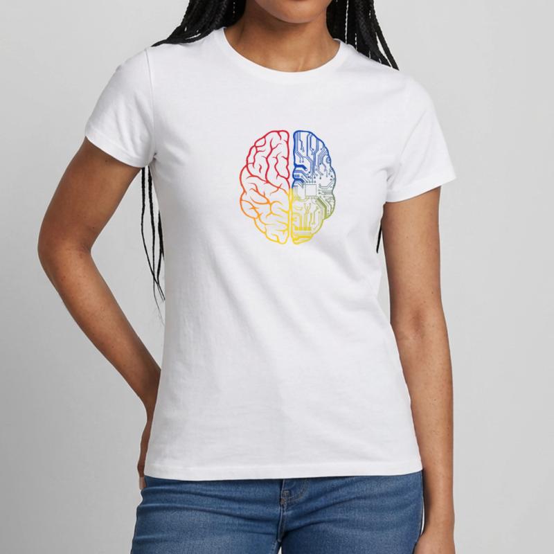 Programmer HTML - Developer Programming Brain Fun Women's T-Shirt