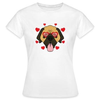 Mastiff - Frauen T-Shirt - Weiß - Vorne - AI Model Female 172 dark (172cm)