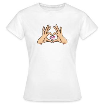 Cadeau du drapeau de la fierté lesbienne lesbienne - T-shirt Femme - blanc - Devant - AI Model Female 172 dark (172cm)