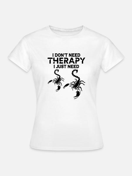 Skorpion - Frauen T-Shirt - Weiß