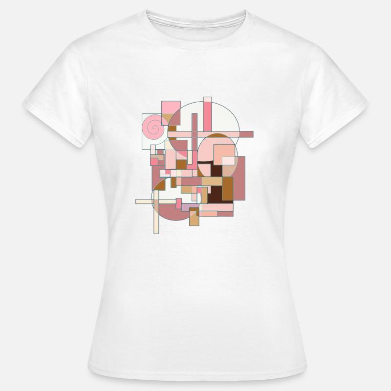 Comptable abstrait, mathématicien, architecte - T-shirt Femme - blanc