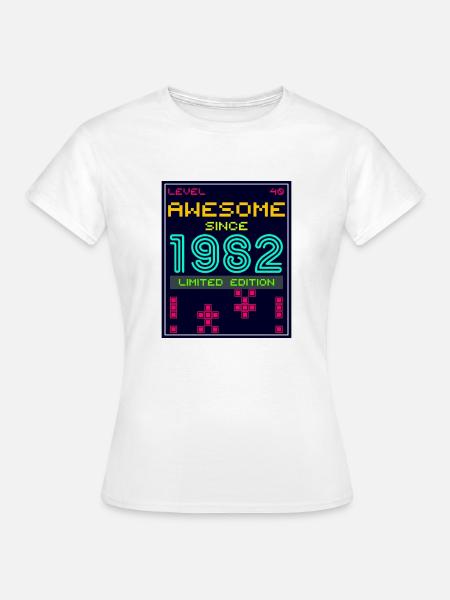 Génial depuis 1982 édition limitée - T-shirt Femme - blanc
