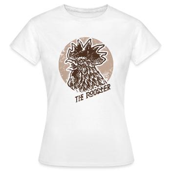 Ancien cachet du coq - T-shirt Femme - blanc - Devant - AI Model Female 172 dark (172cm)