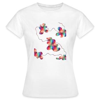 Imagine - Women's T-Shirt - white - Front - AI Model Female 172 dark (172cm)