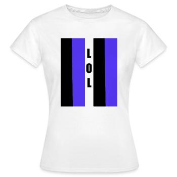 Lol Chemise - T-shirt Femme - blanc - Devant - AI Model Female 172 dark (172cm)
