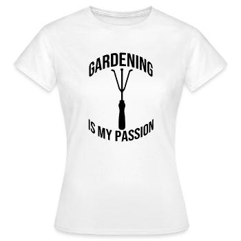 Jardin cadeau jardinier verger jardinier amateur - T-shirt Femme - blanc - Devant - AI Model Female 172 dark (172cm)
