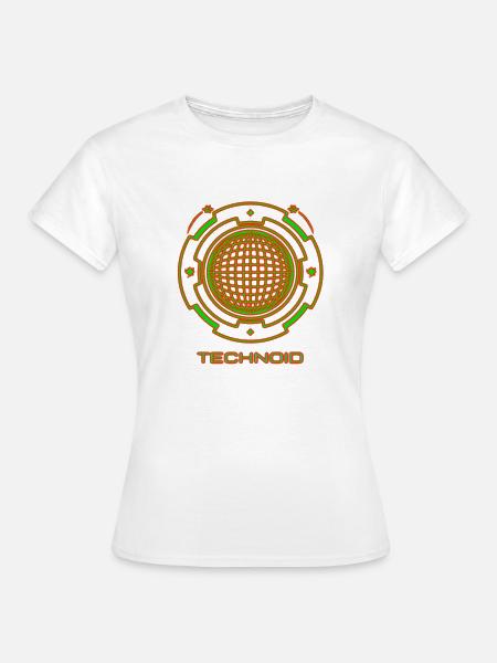 Technoid - Frauen T-Shirt - Weiß