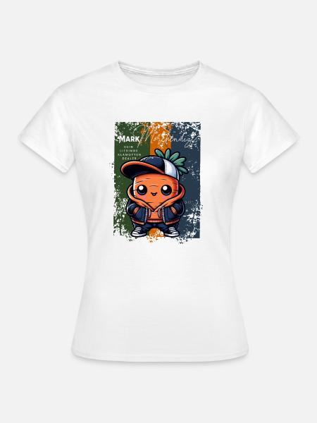 Möhrchendize -Merchandise - Frauen T-Shirt - Weiß