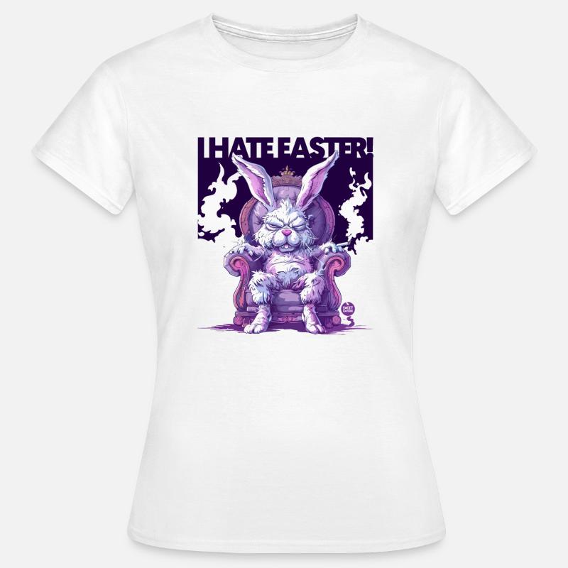 I HATE Easter 2! - Women's T-Shirt - white