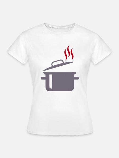 kochtopf - Frauen T-Shirt - Weiß