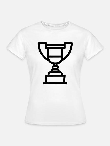 Trophäe - Frauen T-Shirt - Weiß
