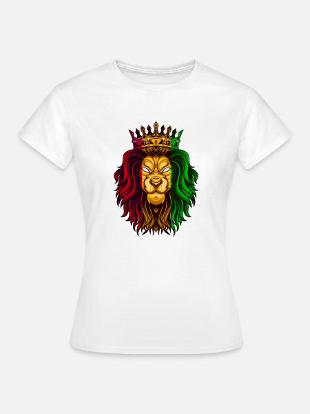 jah reggae - Frauen T-Shirt - Weiß