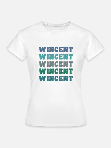 Wincent - Frauen T-Shirt - Weiß