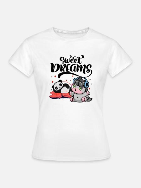 Kawaii Träume süss - Frauen T-Shirt - Weiß