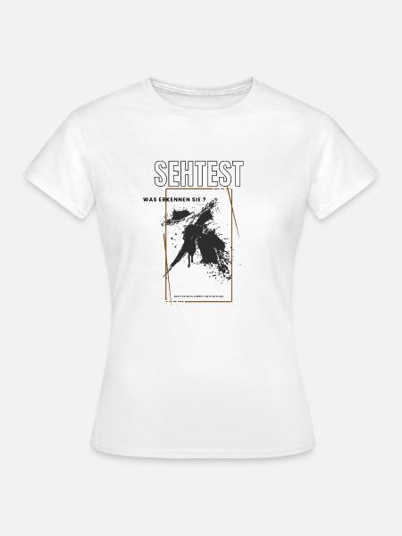 Sehtest - Frauen T-Shirt - Weiß