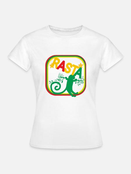 Rasta - Frauen T-Shirt - Weiß