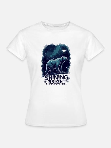GROßER BÄR - Frauen T-Shirt - Weiß