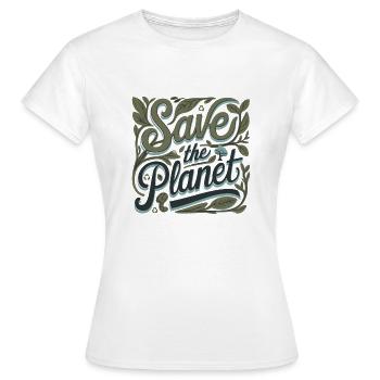 SÛR - T-shirt Femme - blanc - Devant - AI Model Female 172 dark (172cm)