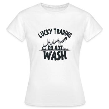 TRADING CHANCEUX - T-shirt Femme - blanc - Devant - AI Model Female 172 dark (172cm)