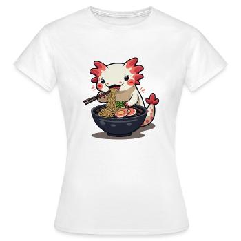 DÉLICIEUX RAMEN - T-shirt Femme - blanc - Devant - AI Model Female 172 dark (172cm)