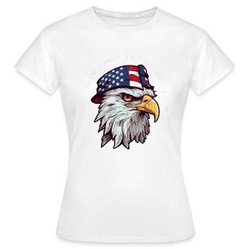 Journée des Présidents - T-shirt Femme - blanc - Devant - AI Model Female 172 dark (172cm)