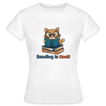 ANIMALS WEAR GLASSES - Women's T-Shirt - white - Front - AI Model Female 172 dark (172cm)