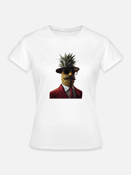 Ananas - Frauen T-Shirt - Weiß