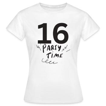 16 - T-shirt Femme - blanc - Devant - AI Model Female 172 dark (172cm)