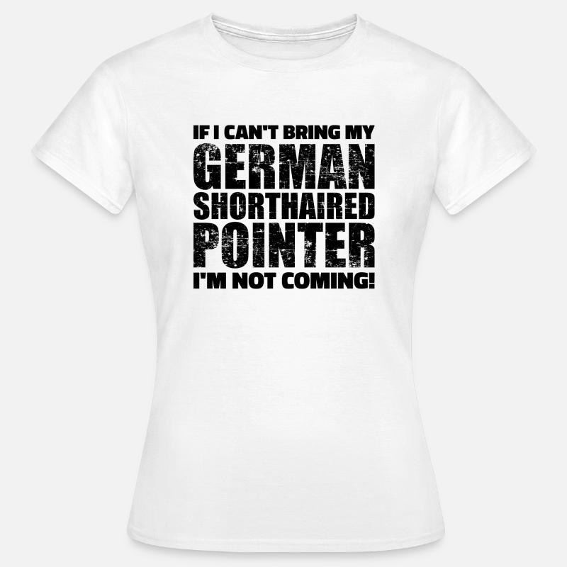 German shorthaired pointer - Women's T-Shirt - white