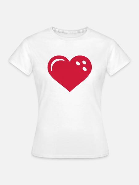 Bowling - Frauen T-Shirt - Weiß