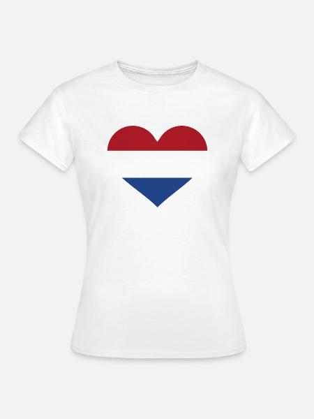 Niederlande - Frauen T-Shirt - Weiß