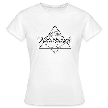 natural boy - Women's T-Shirt - white - Front - AI Model Female 172 dark (172cm)