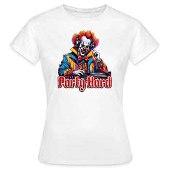 Faire la fête - T-shirt Femme - blanc - Devant - AI Model Female 172 dark (172cm)